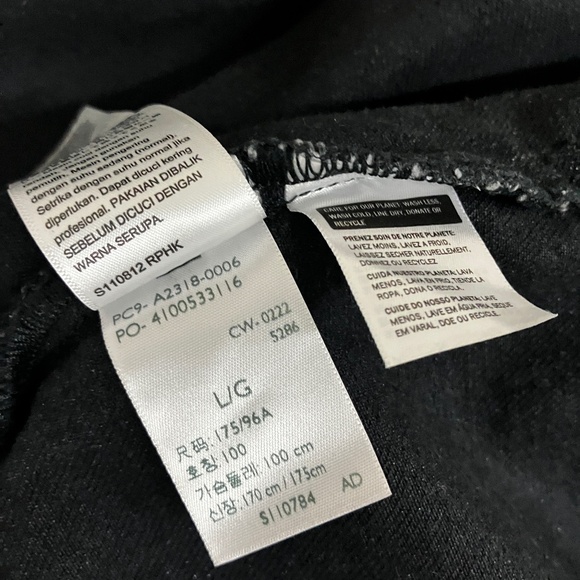 DENIM TEARS x Levi's "Type II" All Over Wreath Jacket Black Large New condition - Picture 6 of 8